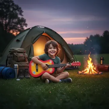 Maa gitara akustyczna: Kompletny przewodnik dla dzieci i podrnikw